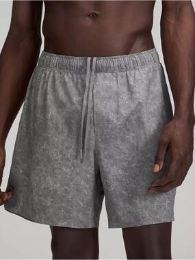 Lululemon Men’s Surge Short 6" Lined Gravel Grey XL